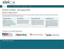 Tablet Screenshot of london2011.civicrm.org