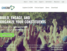 Tablet Screenshot of civicrm.org